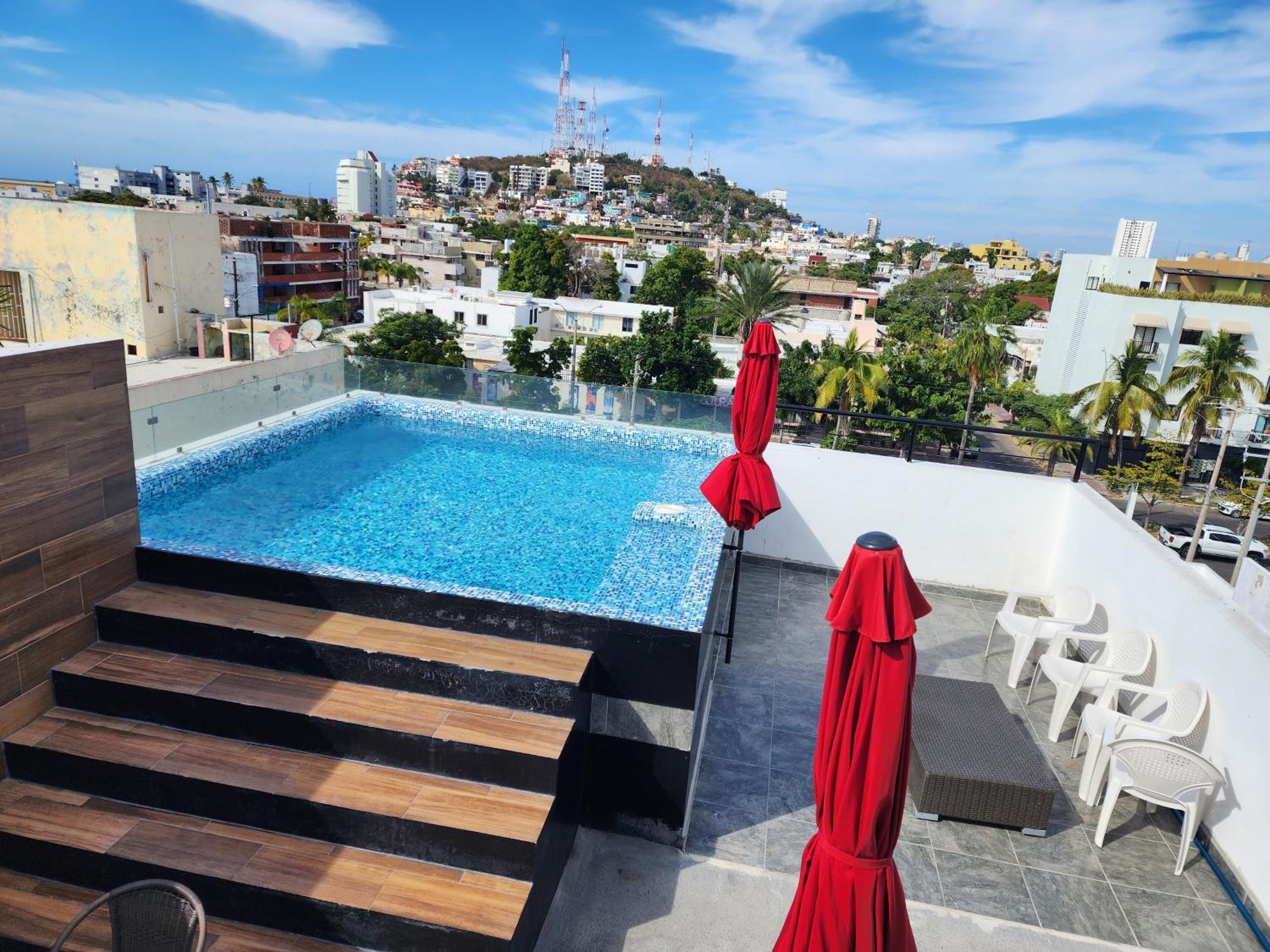 Dpto Playa Centro Malecon Plza Machado¡Promocion! Apartment Mazatlan Exterior photo